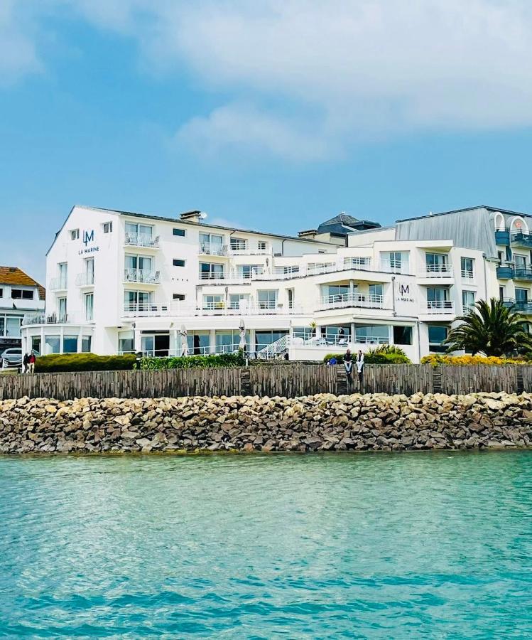 Hotel La Marine Barneville-Carteret Exteriör bild