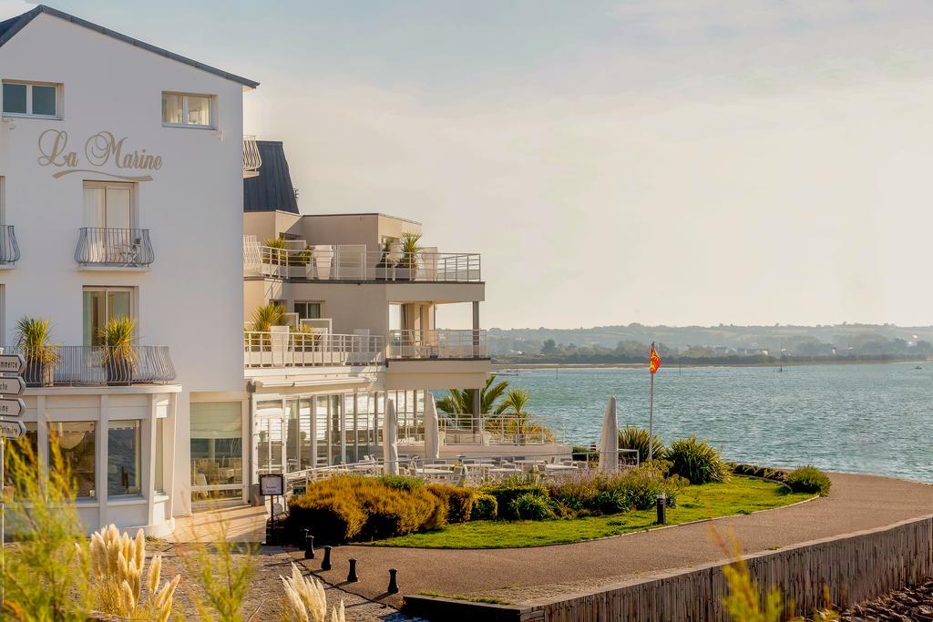 Hotel La Marine Barneville-Carteret Exteriör bild