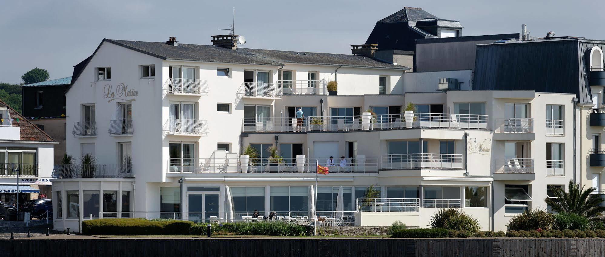 Hotel La Marine Barneville-Carteret Exteriör bild